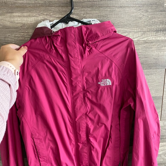 Fuchsia North Face Rain Jacket - Picture 2 of 3